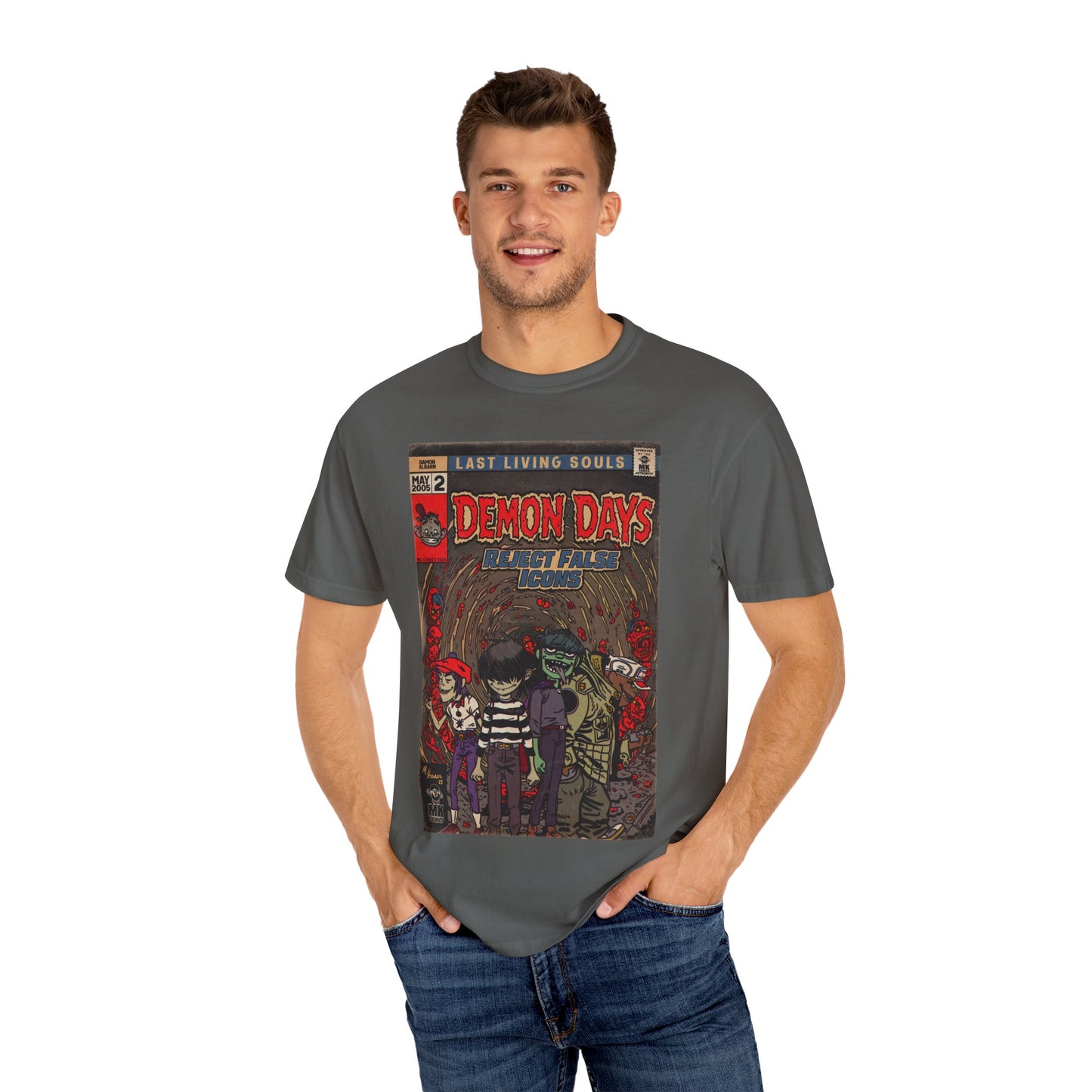 Demon Days - Unisex Garment-Dyed T-shirt
