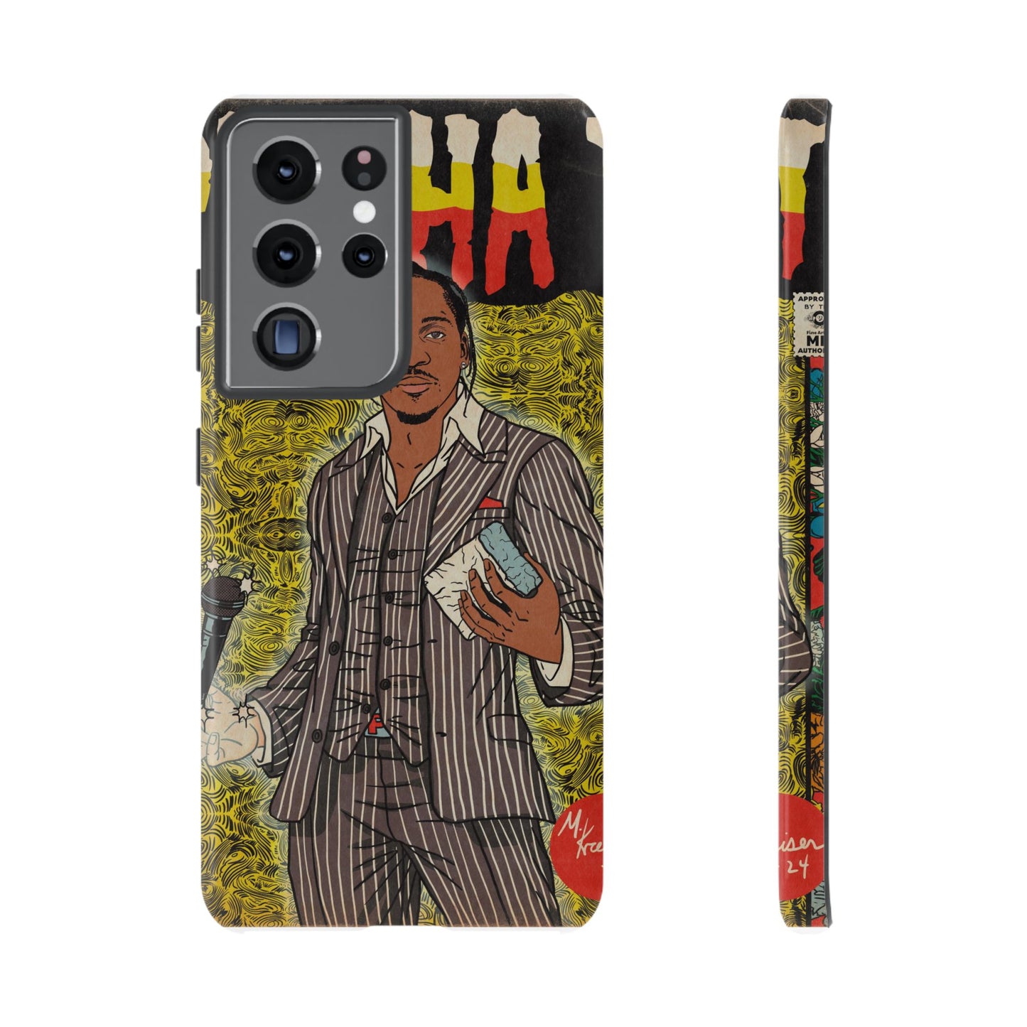 Pusha T - Comic Book Art - Tough Phone Cases