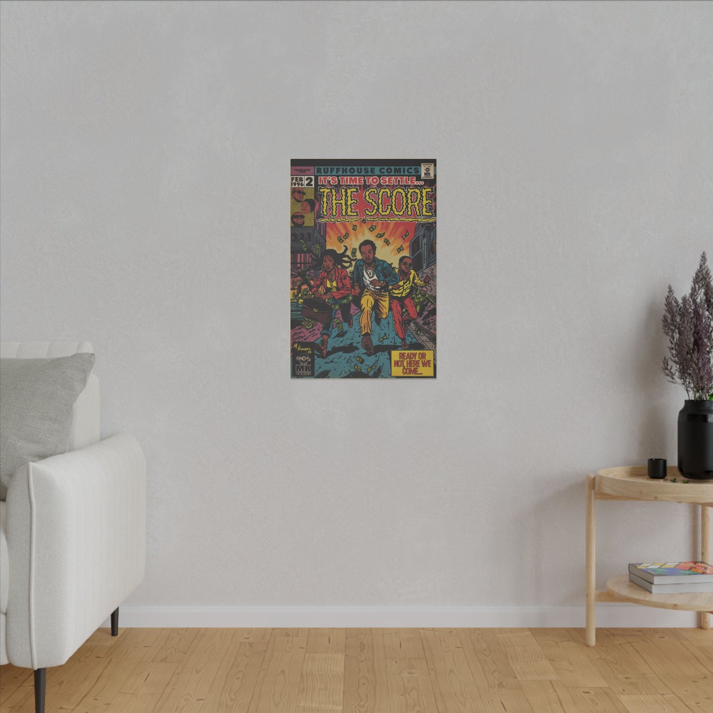 The Score - Matte Canvas, Stretched, 0.75" (Multi-Size)