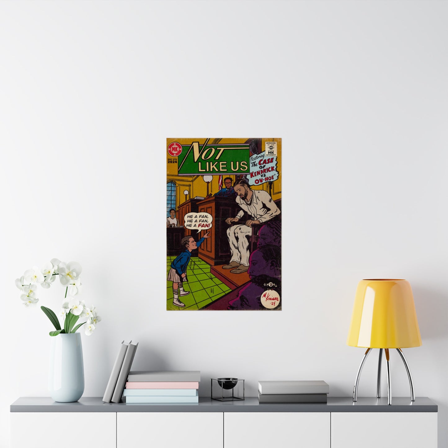 Not Like Us - Matte Vertical Posters