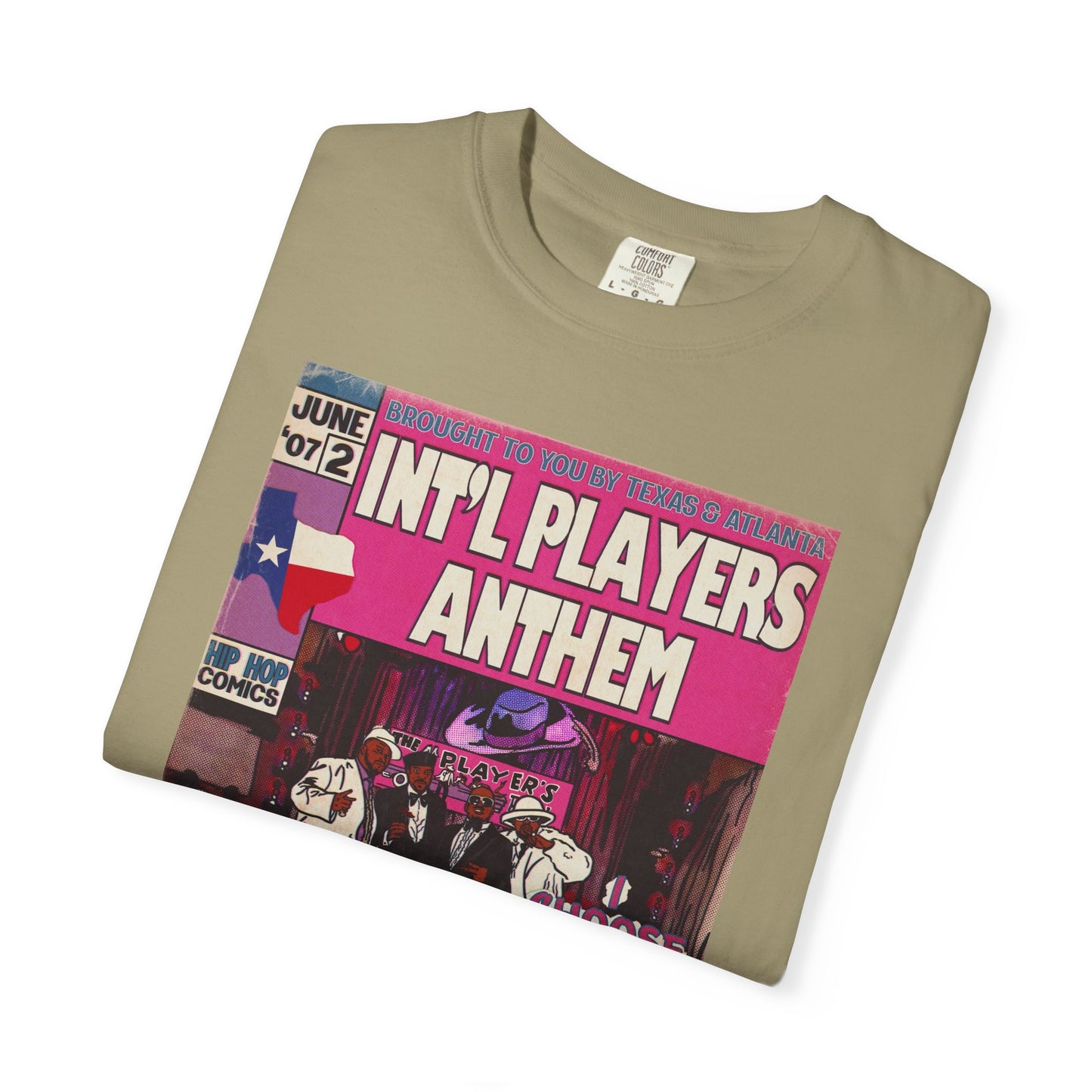 Int’l Players Anthem - Unisex Comfort Colors T-shirt