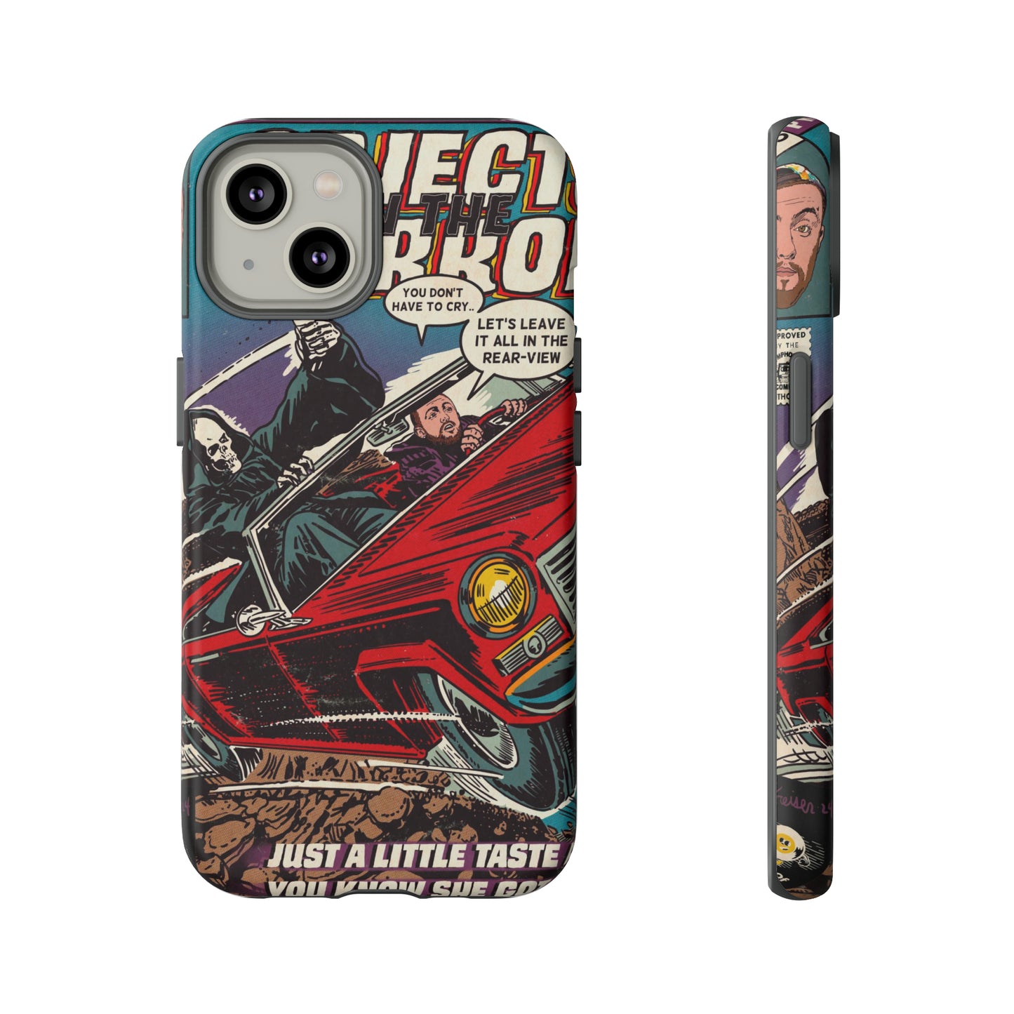 Objects in the Mirror - Tough Phone Cases