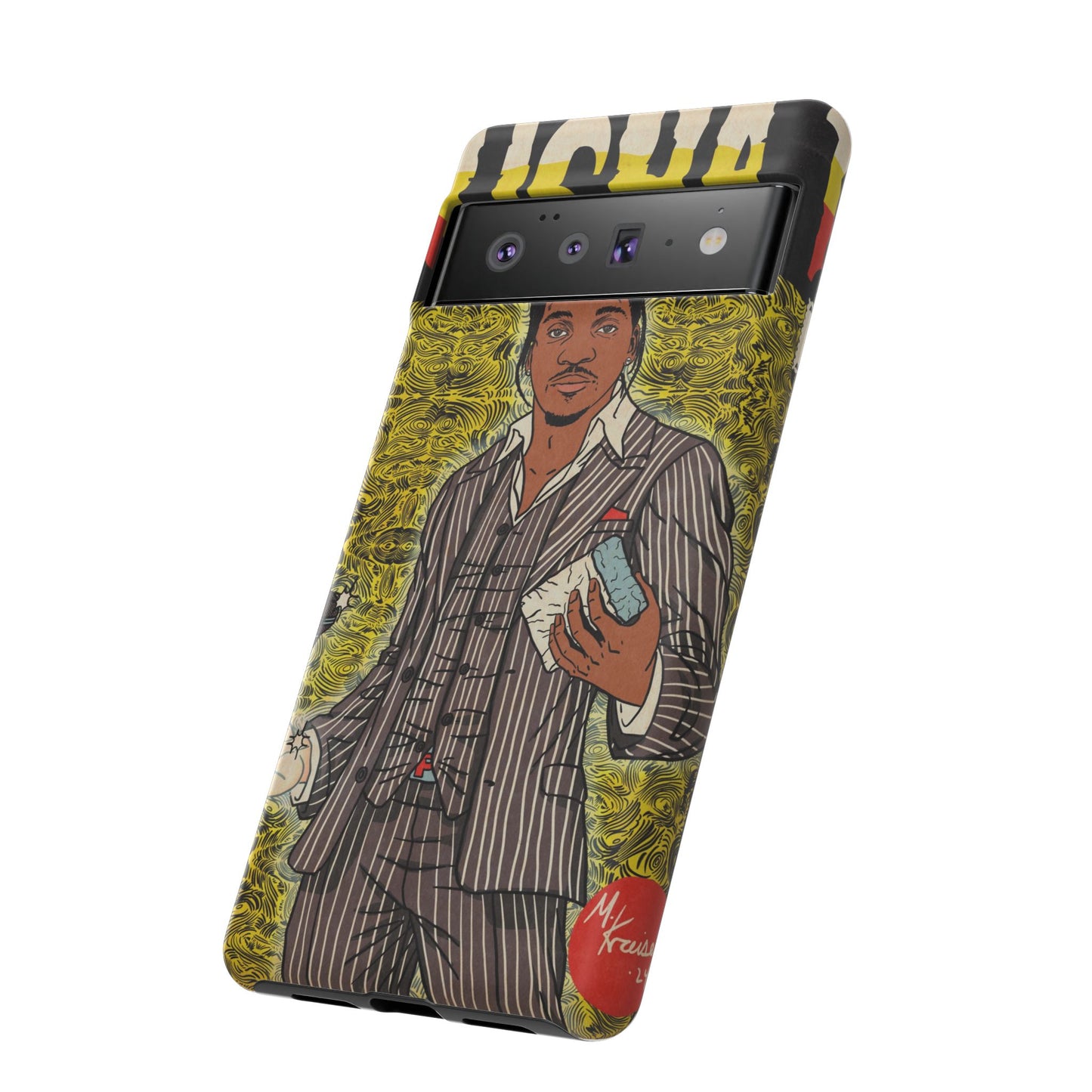 Pusha T - Comic Book Art - Tough Phone Cases