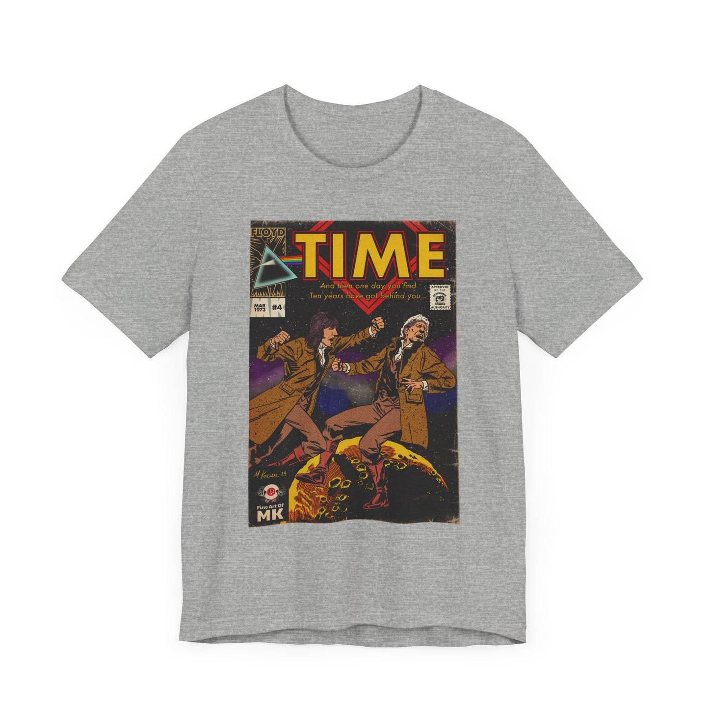 Pink Floyd- Time - Unisex Jersey Short Sleeve Tee