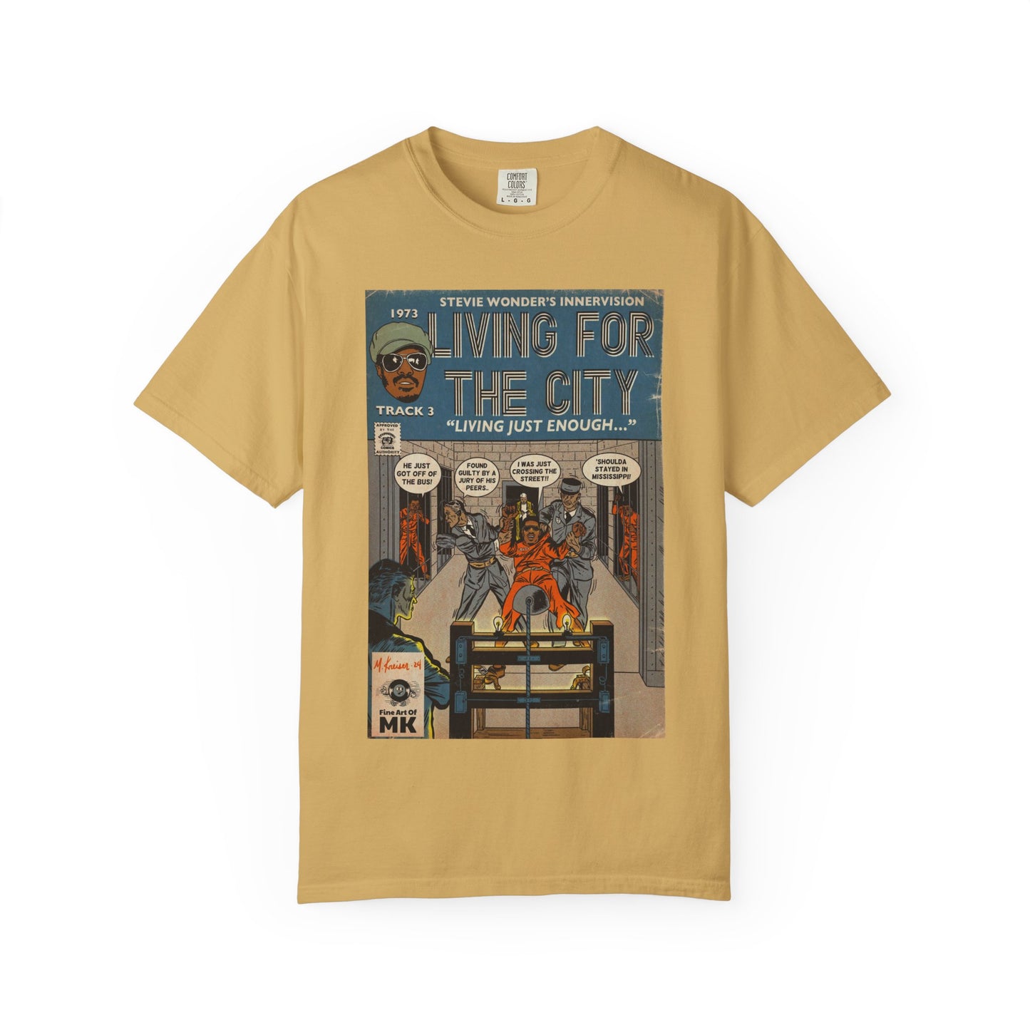 Living For The City - Unisex Comfort Colors T-shirt
