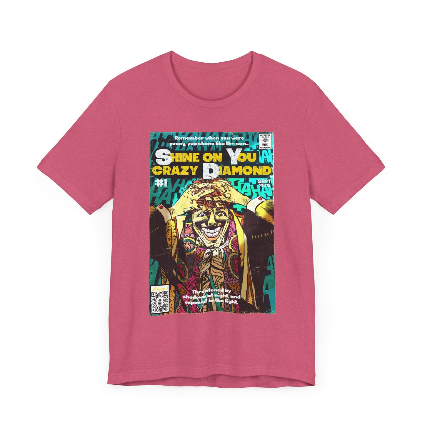 Pink Floyd - Shine on You crazy Diamond - Unisex Jersey Short Sleeve Tee