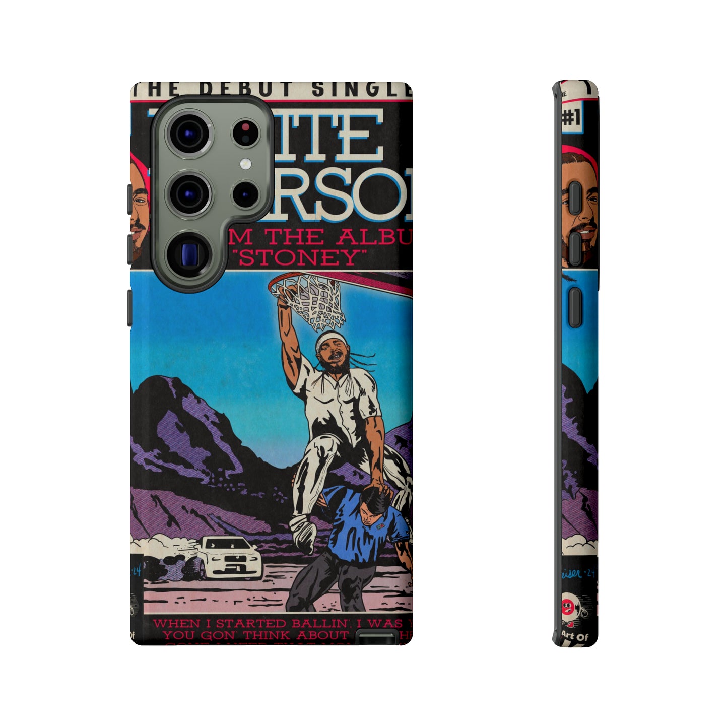 Post Malone - White Iverson - Tough Phone Cases