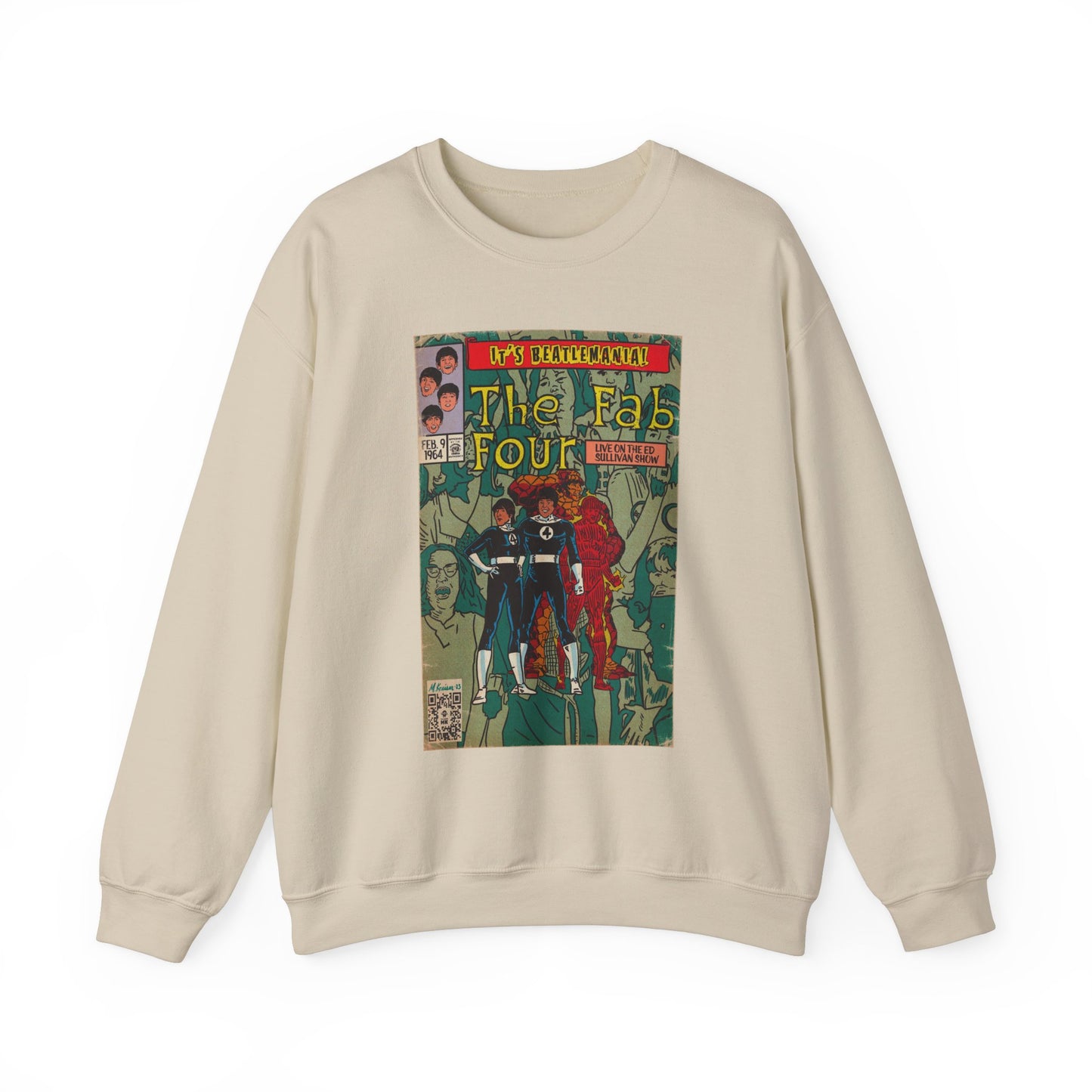 Beatlemania - Unisex Heavy Blend™ Crewneck Sweatshirt