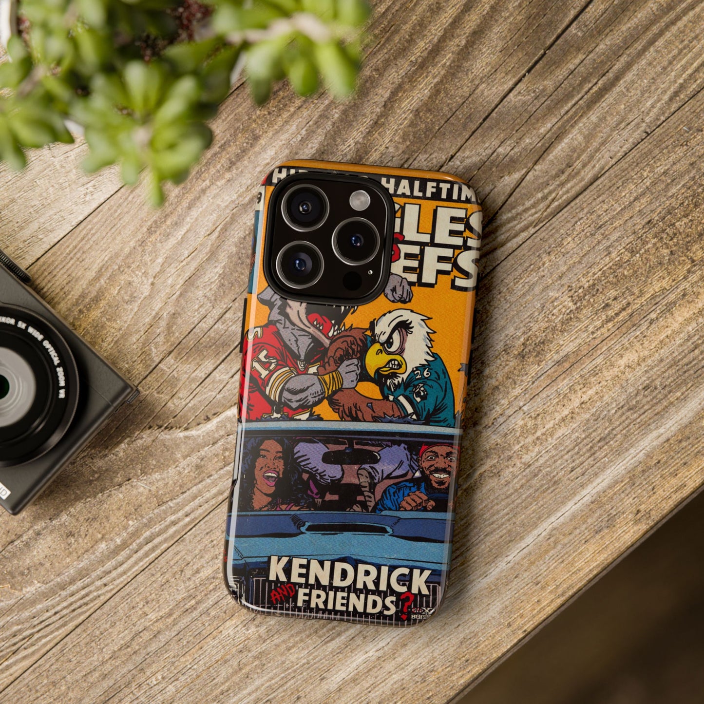 Kendrick & SZA - 2025 Halftime - Eagles vs Chiefs - Tough Phone Cases