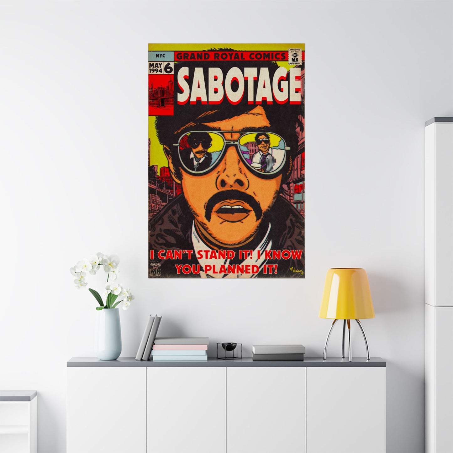 Sabotage - Matte Vertical Posters