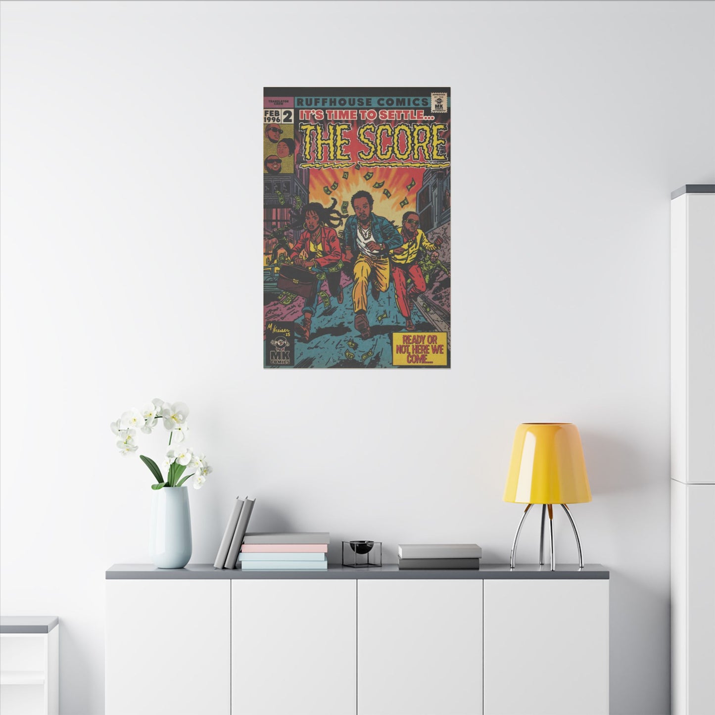 The Score - Matte Canvas, Stretched, 0.75" (Multi-Size)