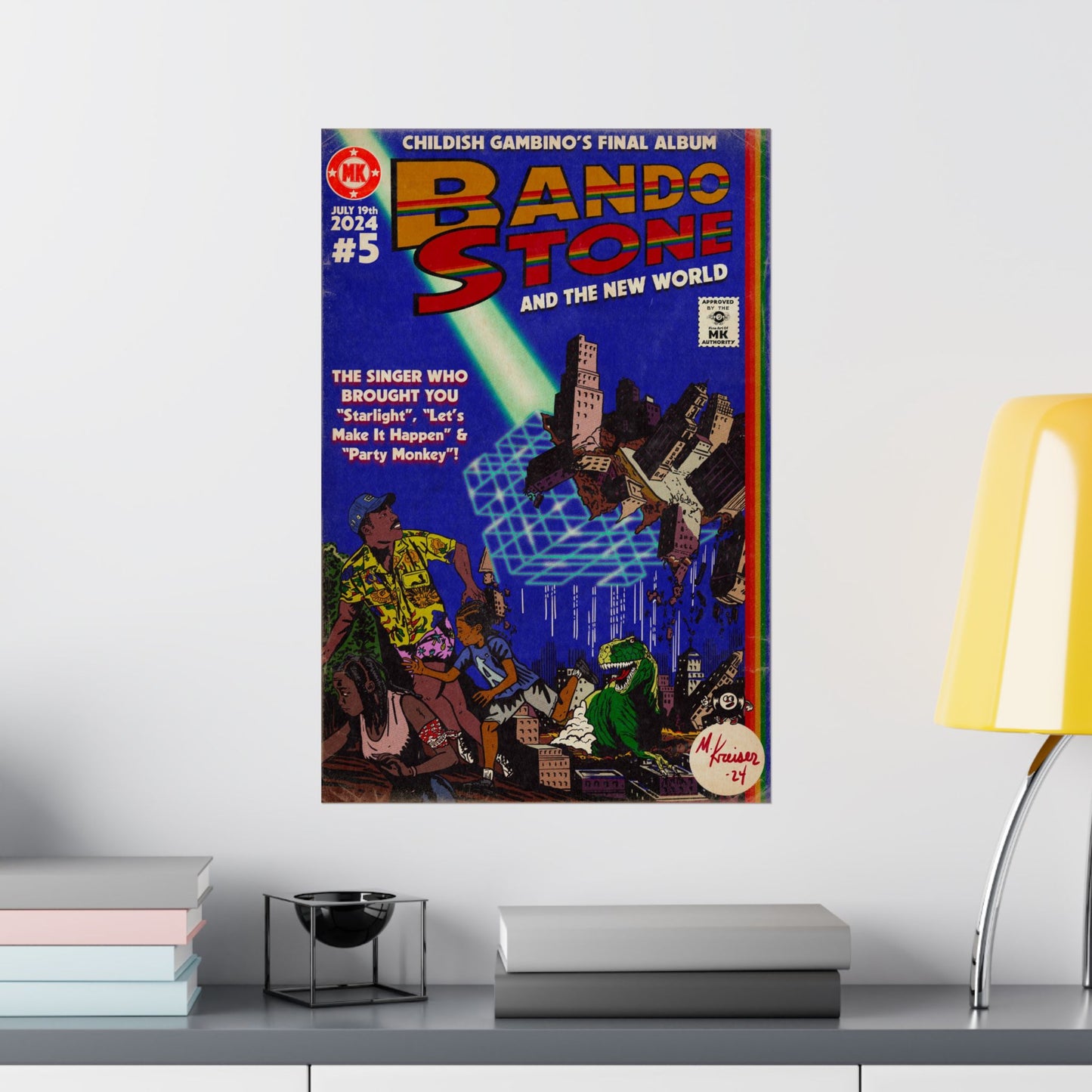 Childish Gambino - Bando Stone - Matte Vertical Posters