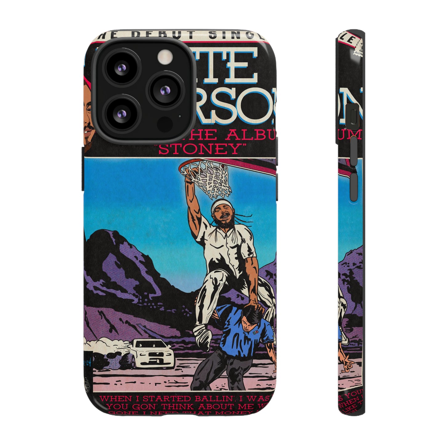 Post Malone - White Iverson - Tough Phone Cases