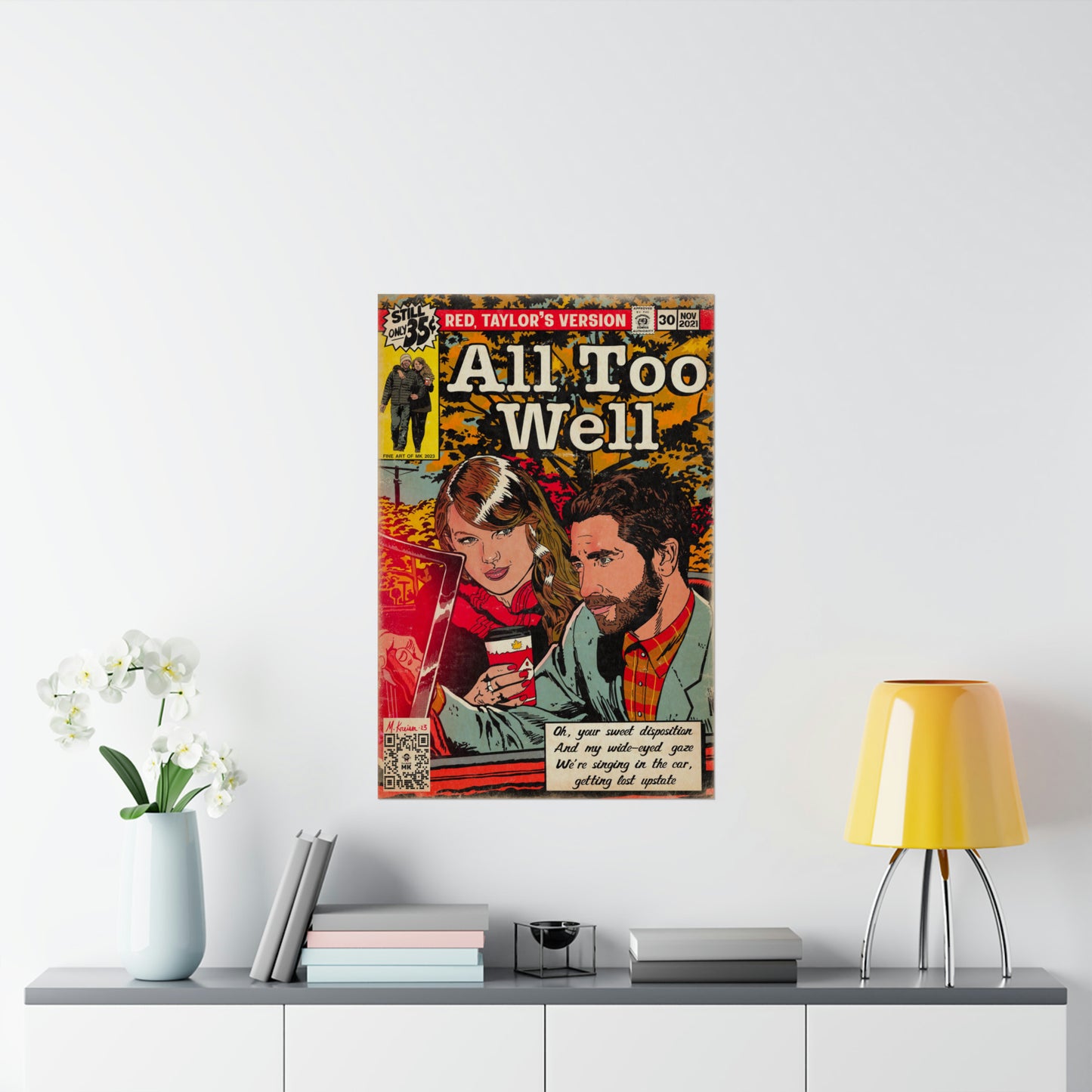 Taylor Swift - All Too Well - Matte Vertical Posters