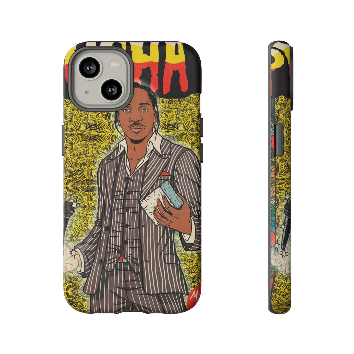 Pusha T - Comic Book Art - Tough Phone Cases