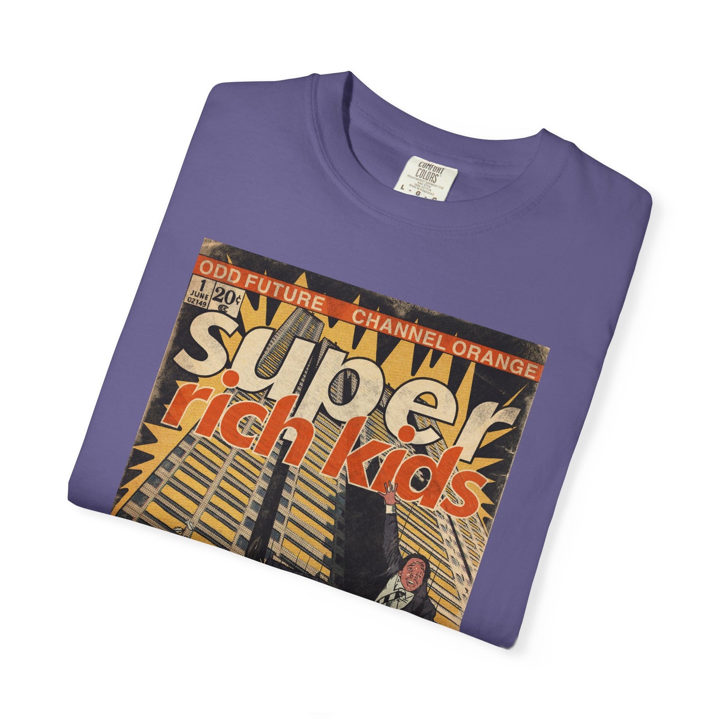 Frank Ocean & Earl Sweatshirt - Super Rich Kids - Unisex Comfort Colors T-shirt