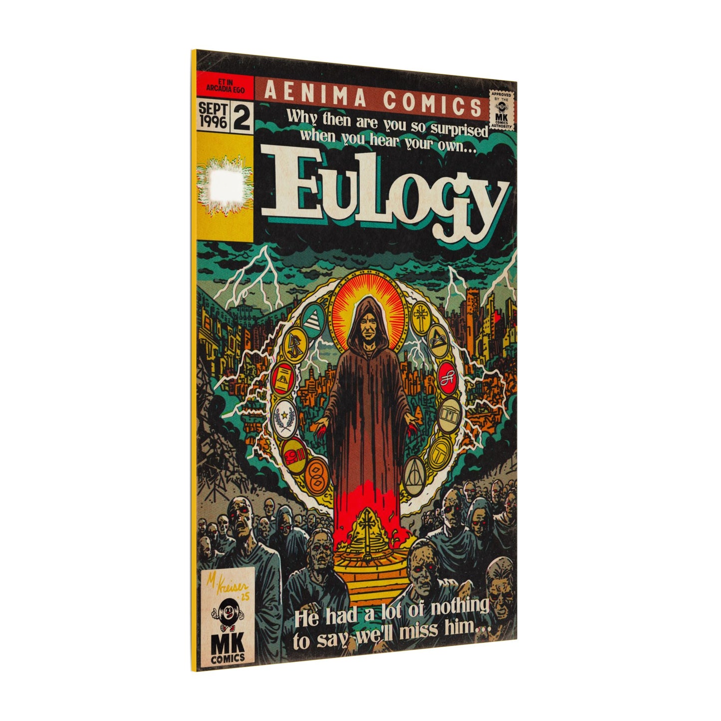 Eulogy - Matte Canvas, Stretched, 0.75" (Multi-Size)