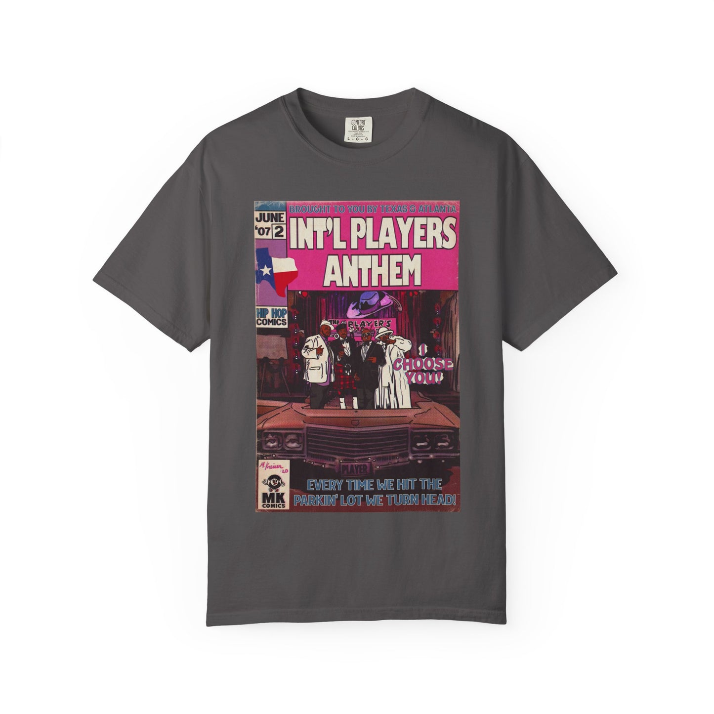 Int’l Players Anthem - Unisex Comfort Colors T-shirt