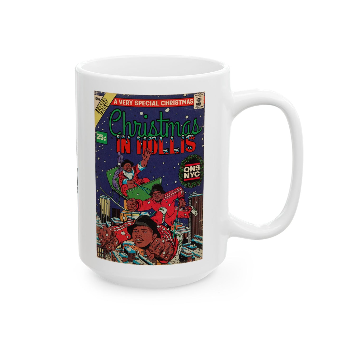 Christmas in Hollis - Ceramic Mug, (11oz, 15oz)