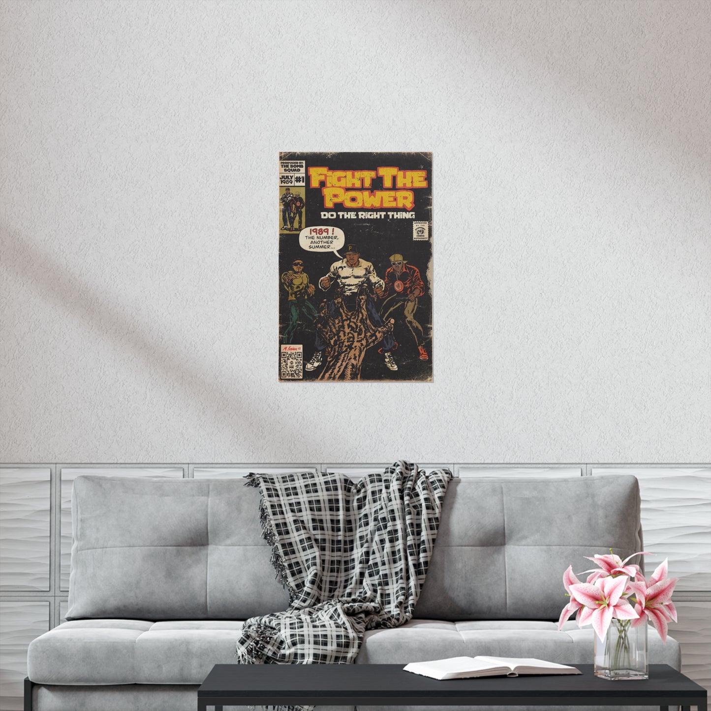 Public Enemy - Fight The Power - Vertical Matte Poster