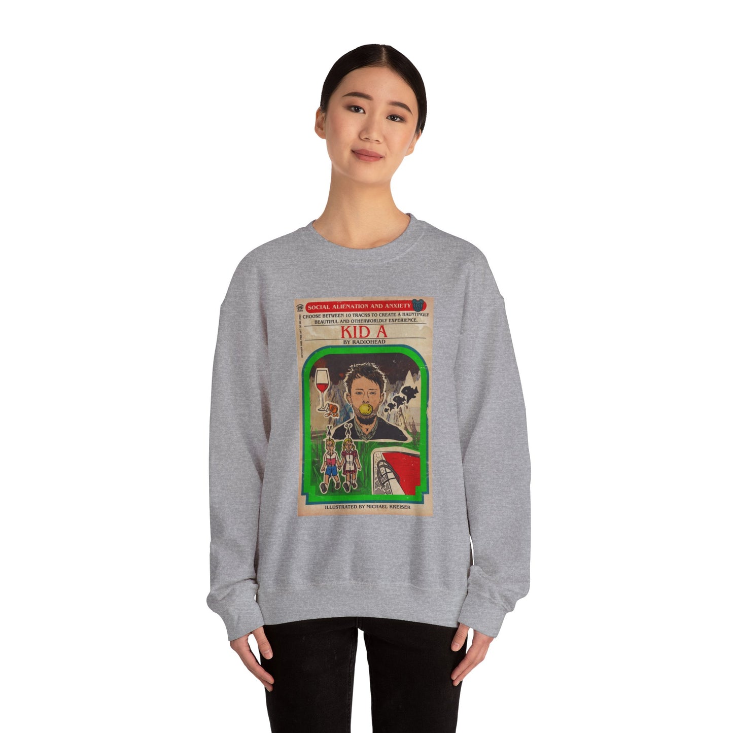 Kid A - Unisex Heavy Blend™ Crewneck Sweatshirt