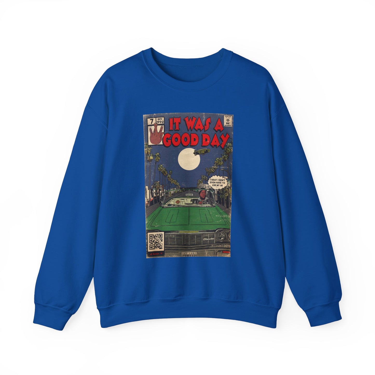 It Was a Good Day - Unisex Heavy Blend™ Crewneck Sweatshirt