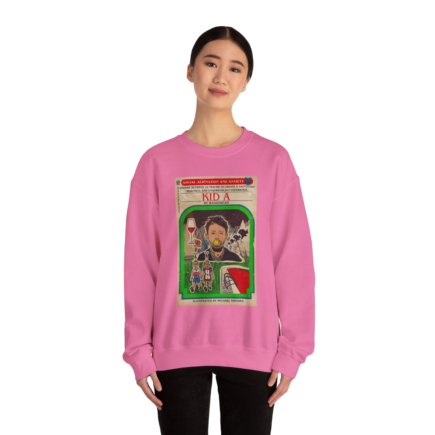 Kid A - Unisex Heavy Blend™ Crewneck Sweatshirt