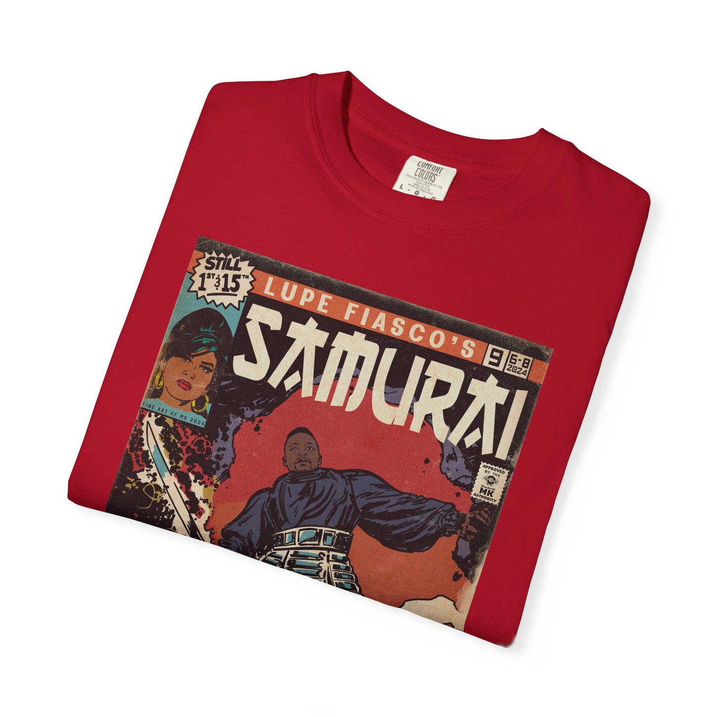 Samurai - Unisex Comfort Colors T-shirt