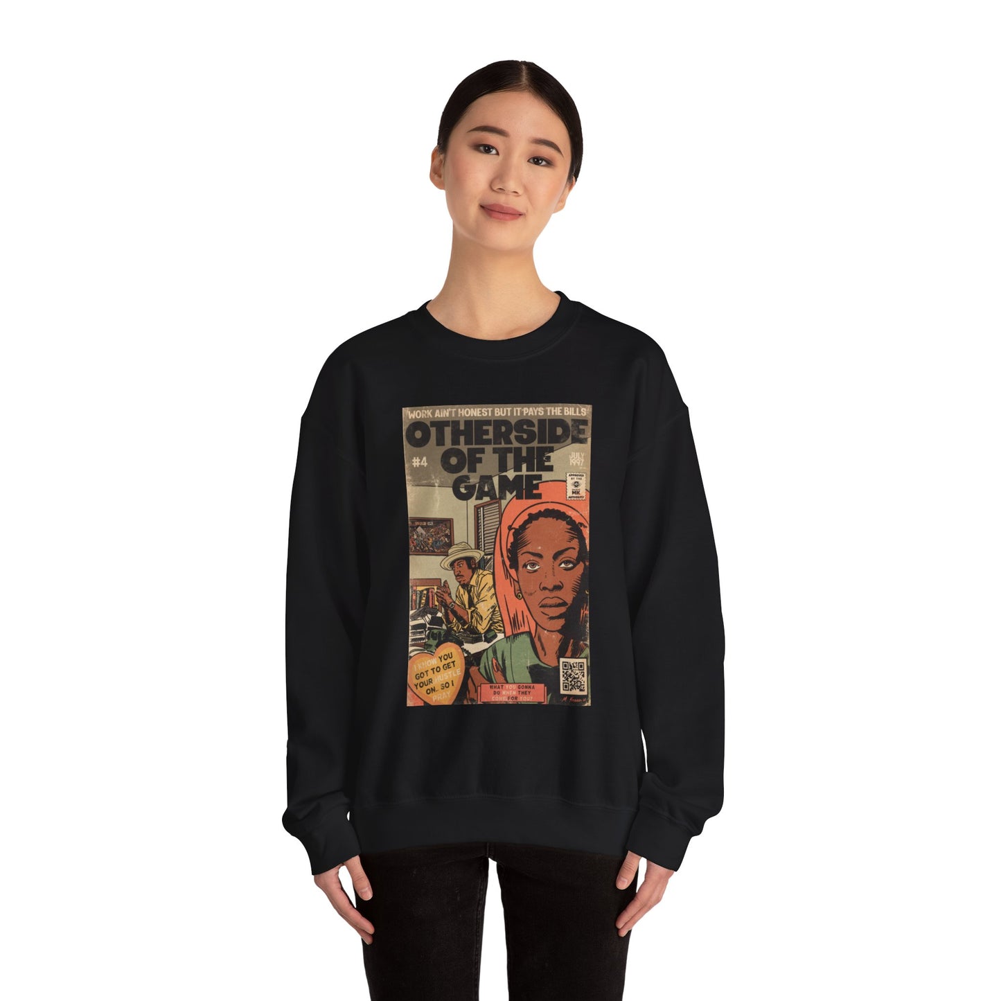 Erykah Badu - Otherside of the Game - Unisex Heavy Blend™ Crewneck Sweatshirt