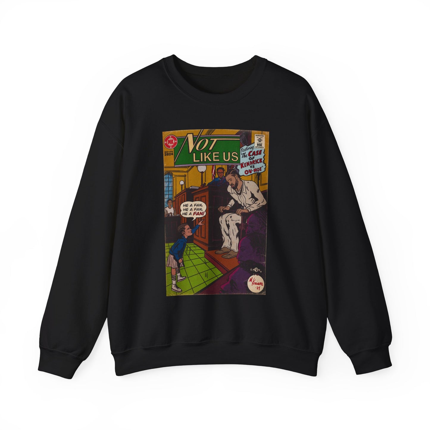 Not Like Us - Unisex Heavy Blend™ Crewneck Sweatshirt