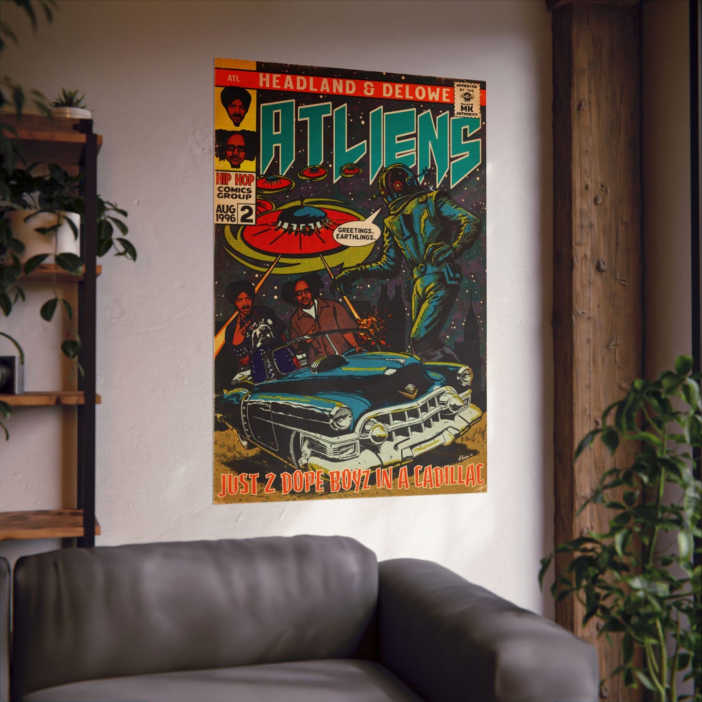 ATLiens - 2 Dope Boyz - Vertical Matte Poster