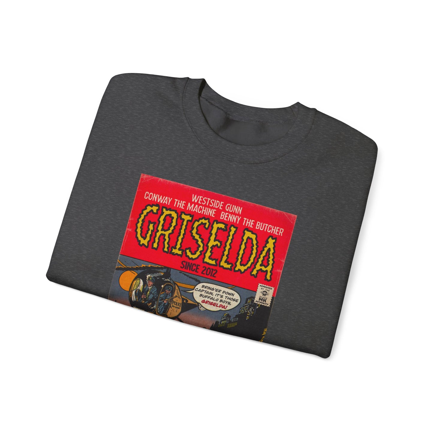 Griselda - Comic Book Art - Unisex Heavy Blend™ Crewneck Sweatshirt