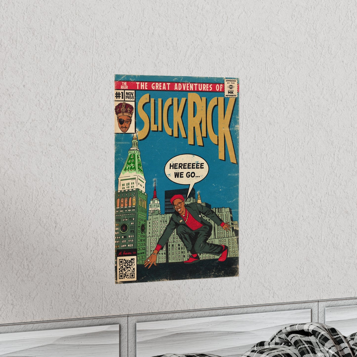Slick Rick - The Great Adventures Of - Vertical Matte Poster
