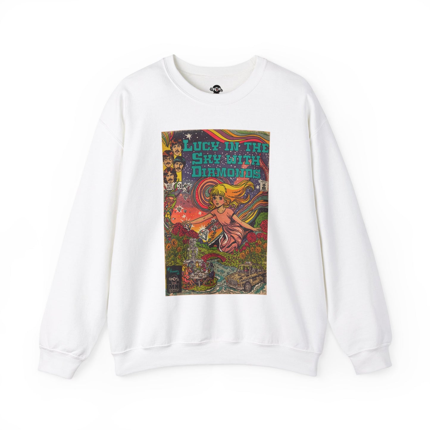 Lucy in the Sky with Diamonds - Unisex Heavy Blend™ Crewneck Sweatshirt
