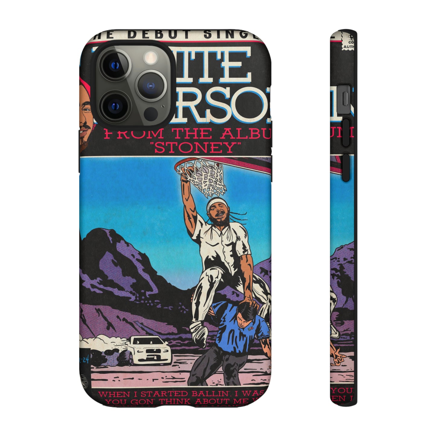 Post Malone - White Iverson - Tough Phone Cases