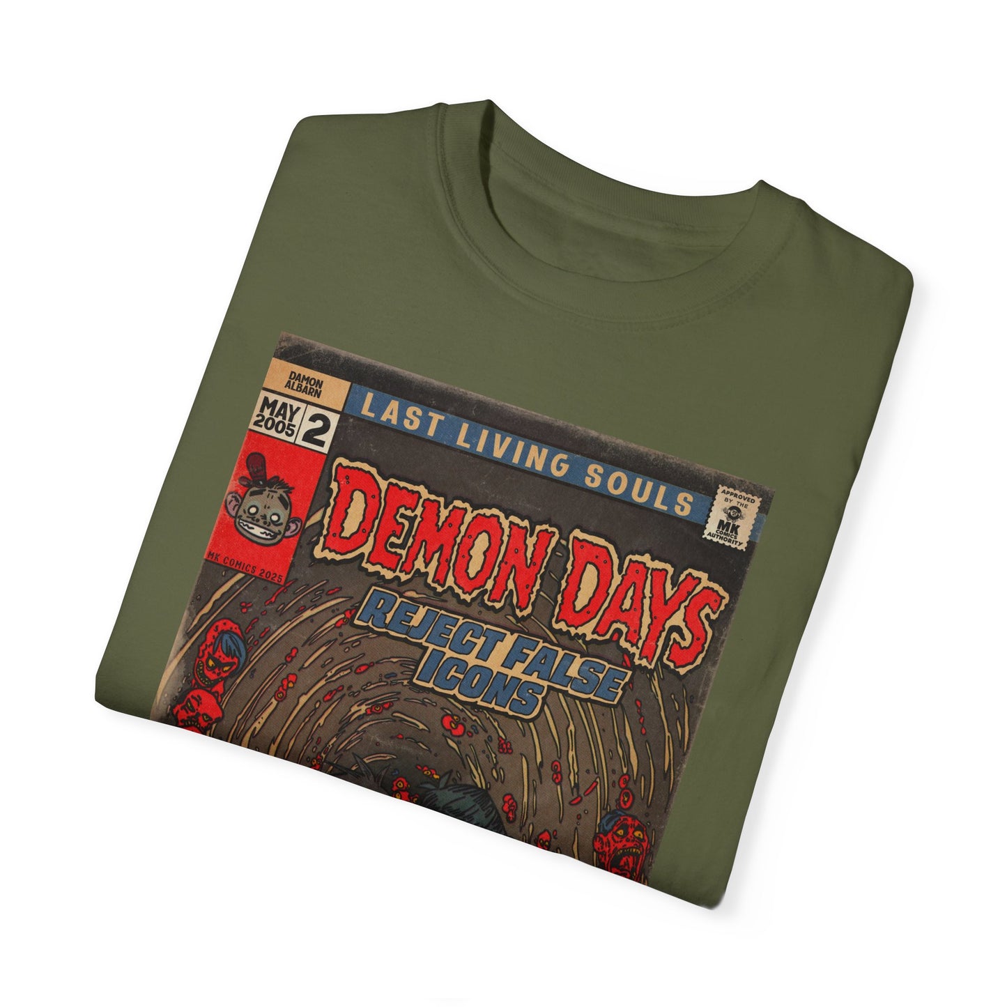 Demon Days - Unisex Garment-Dyed T-shirt