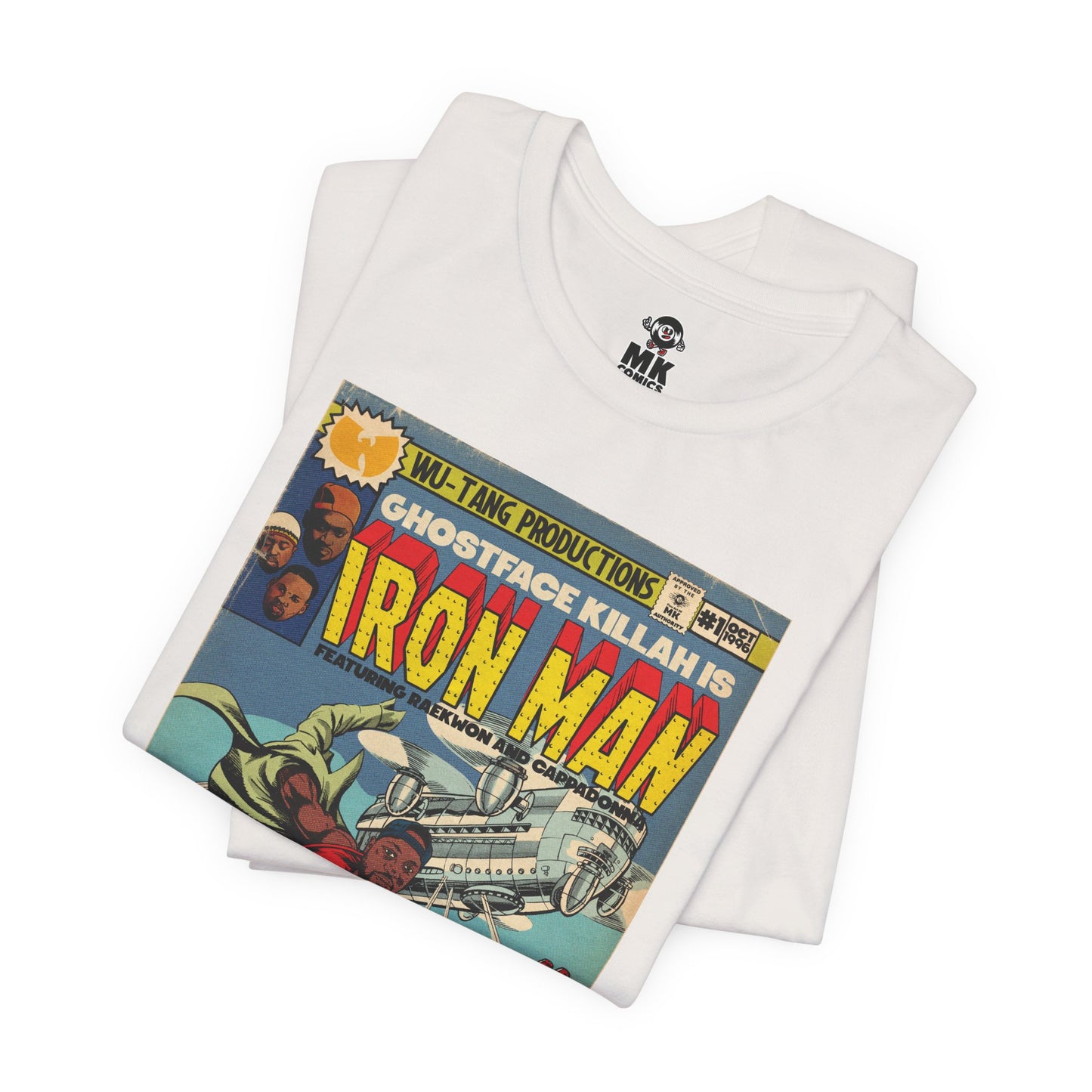 Ghostface - Iron Man - Unisex Jersey Short Sleeve Tee