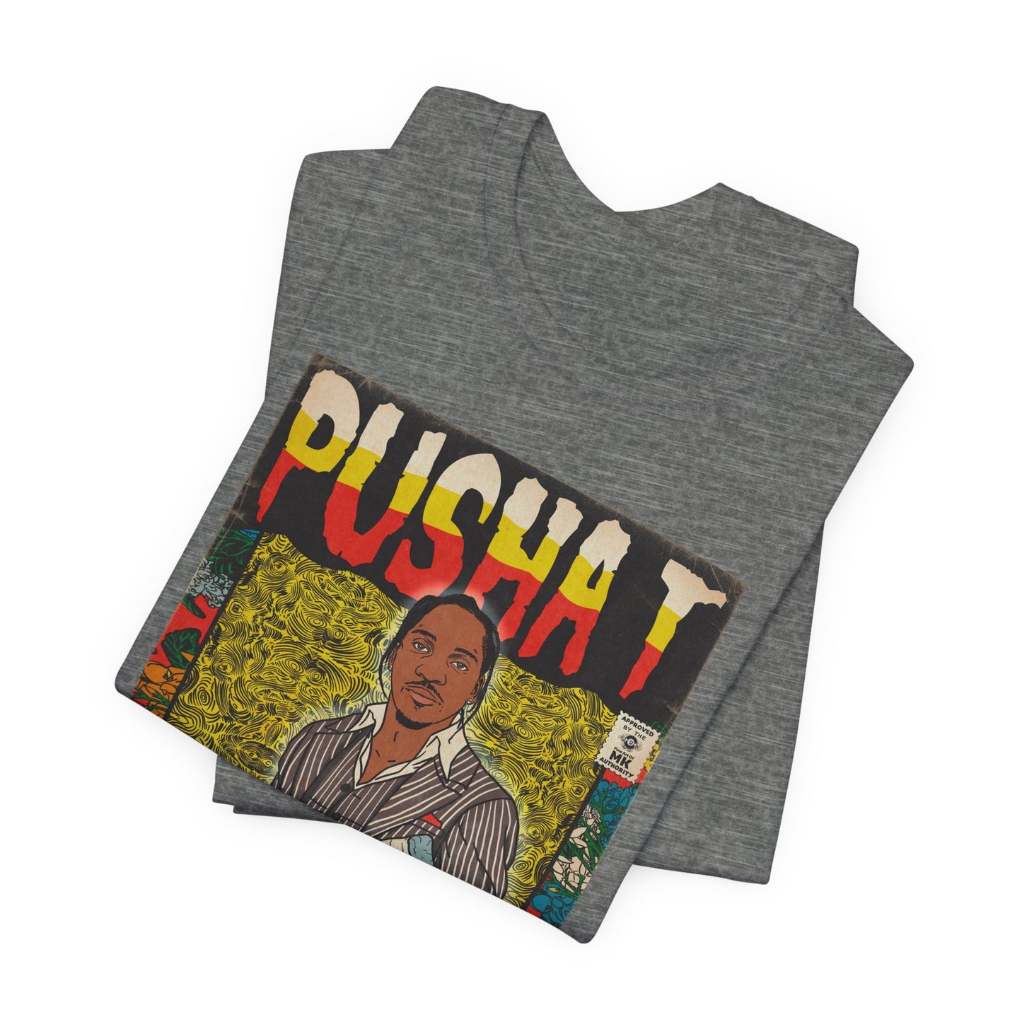 Pusha T - Comic Book Art - Unisex Jersey Short Sleeve Tee
