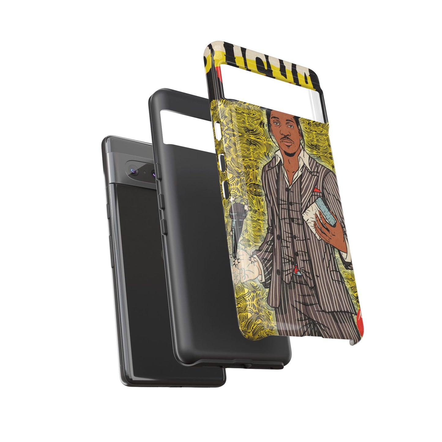 Pusha T - Comic Book Art - Tough Phone Cases