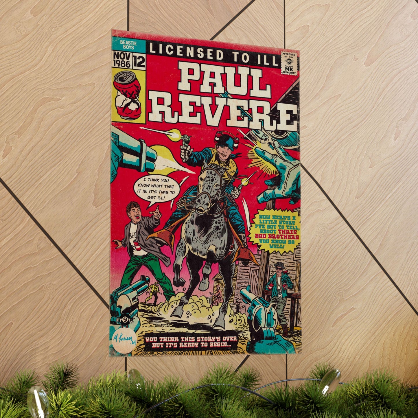 Beastie Boys - Paul Revere - Matte Vertical Posters