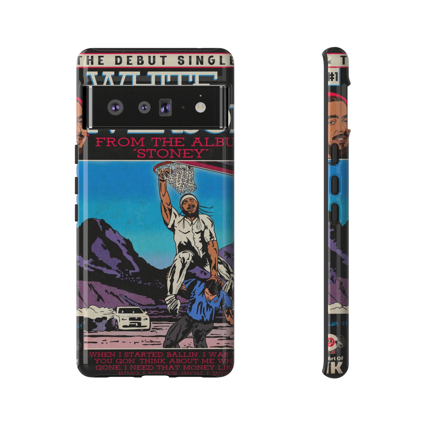 Post Malone - White Iverson - Tough Phone Cases