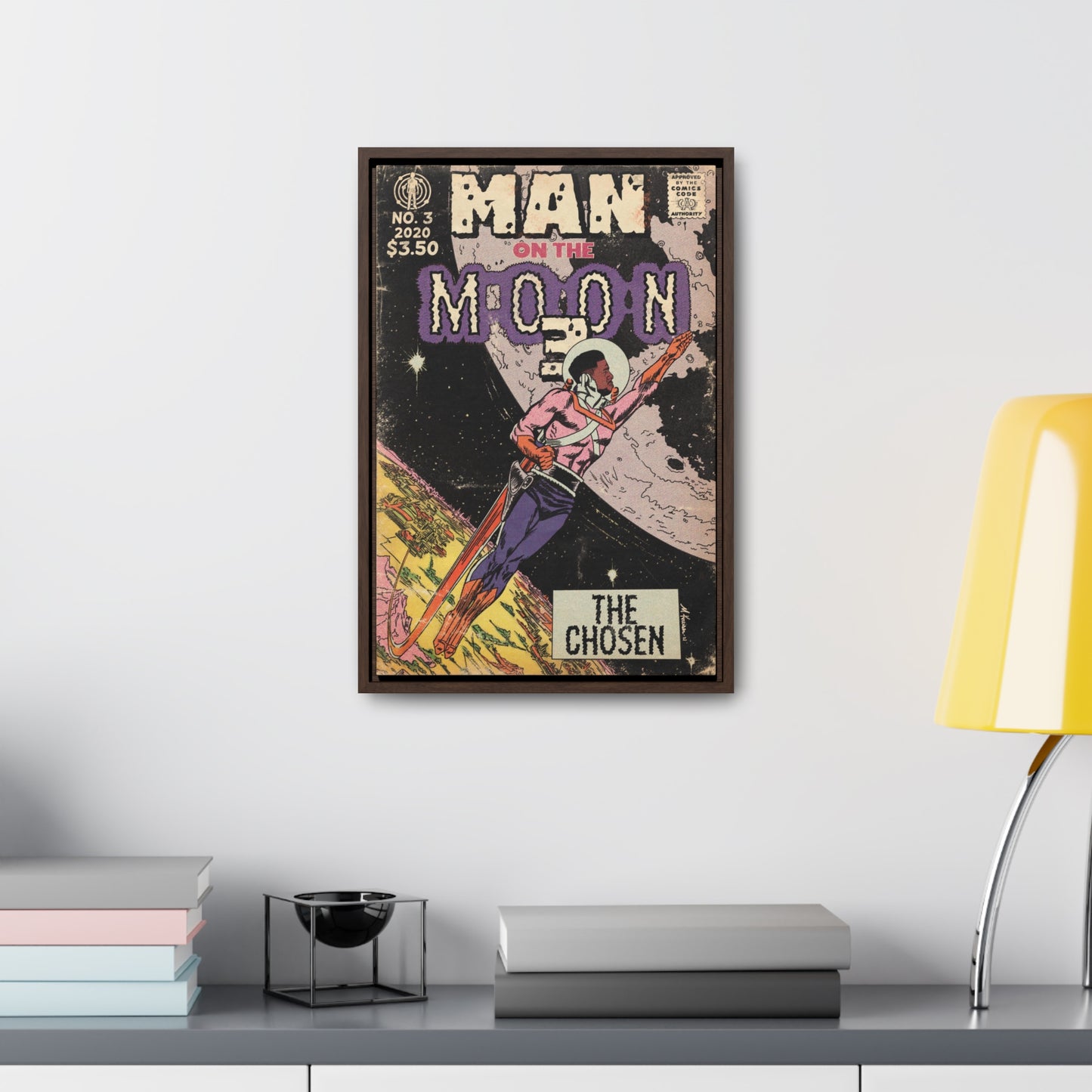 Kid Cudi - Man on the Moon 3 - Gallery Canvas Wraps, Vertical Frame