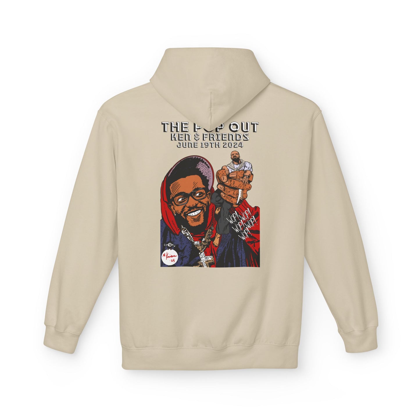 Kendrick Lamar - The Pop Out - Unisex Midweight Softstyle Fleece Hoodie