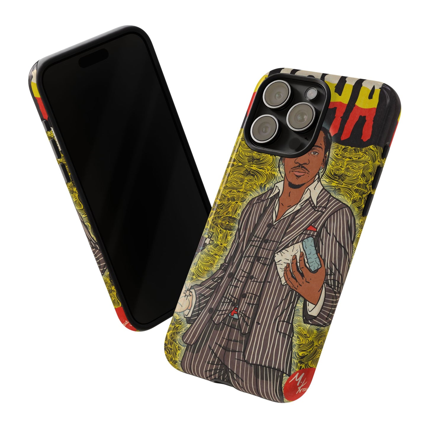 Pusha T - Comic Book Art - Tough Phone Cases