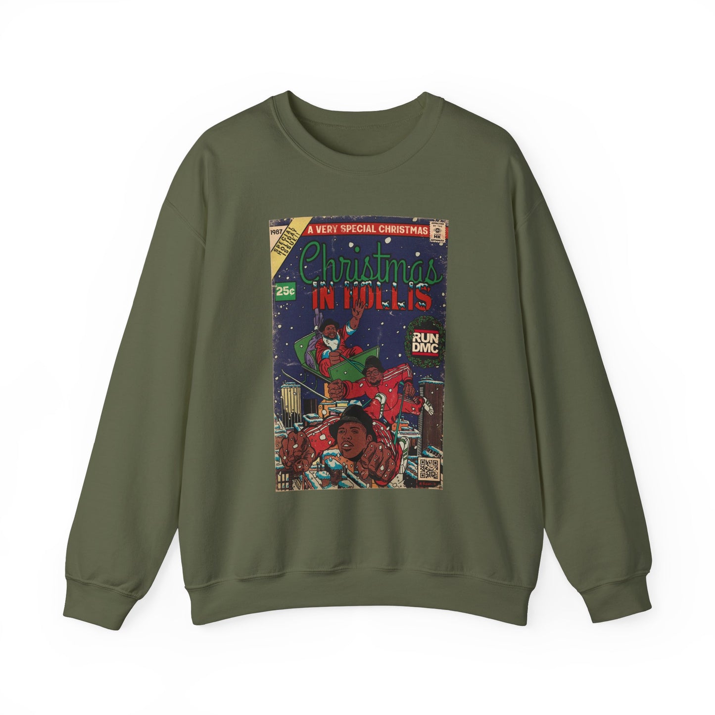 RUN DMC - Christmas in Hollis - Unisex Heavy Blend™ Crewneck Sweatshirt