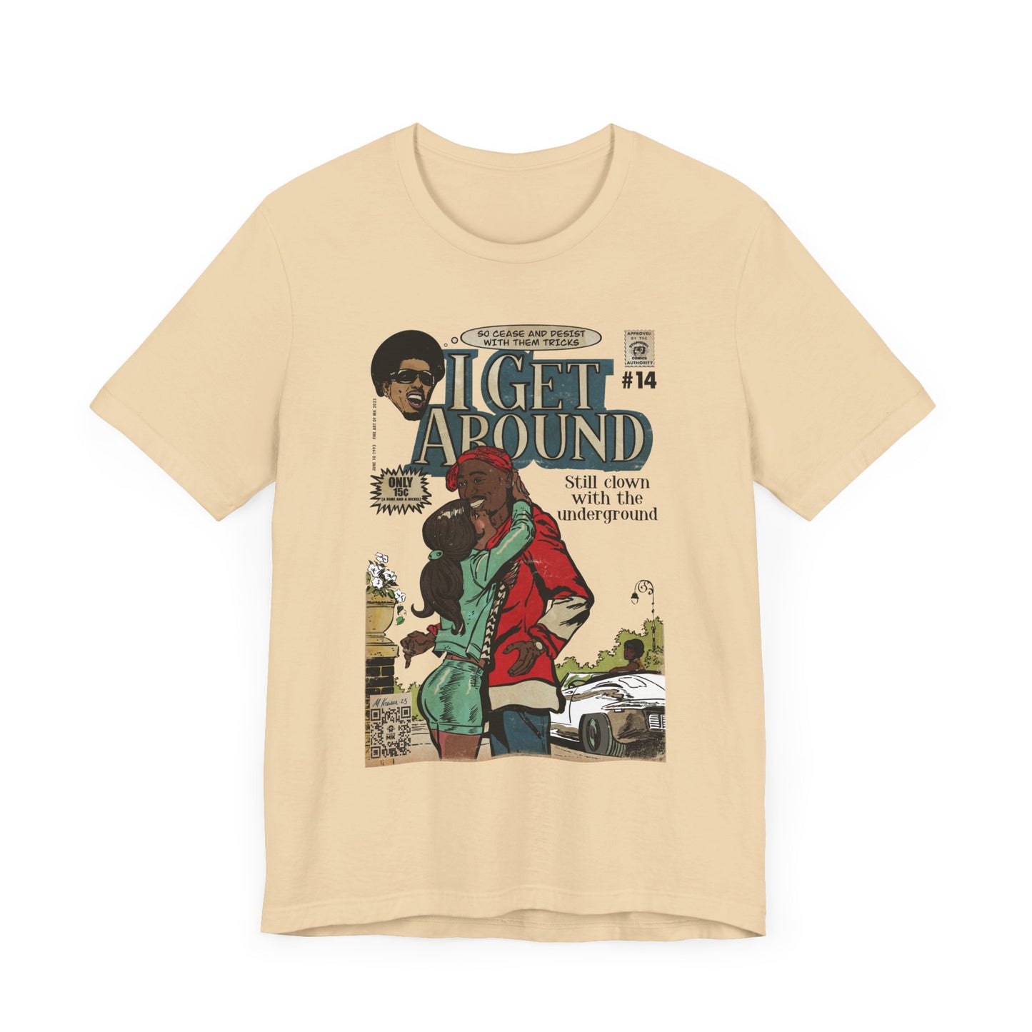 Get Around - Unisex Jersey Short Sleeve Tee