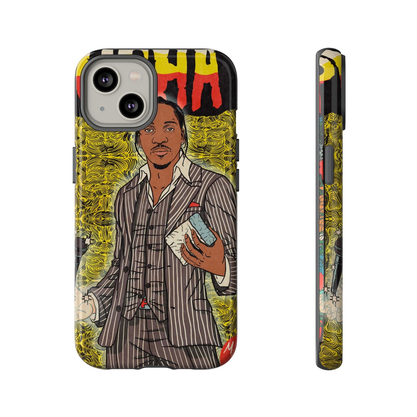 Pusha T - Comic Book Art - Tough Phone Cases