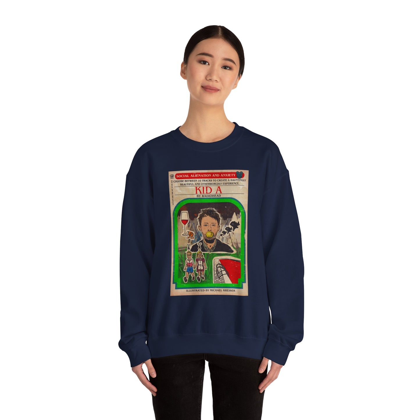 Kid A - Unisex Heavy Blend™ Crewneck Sweatshirt