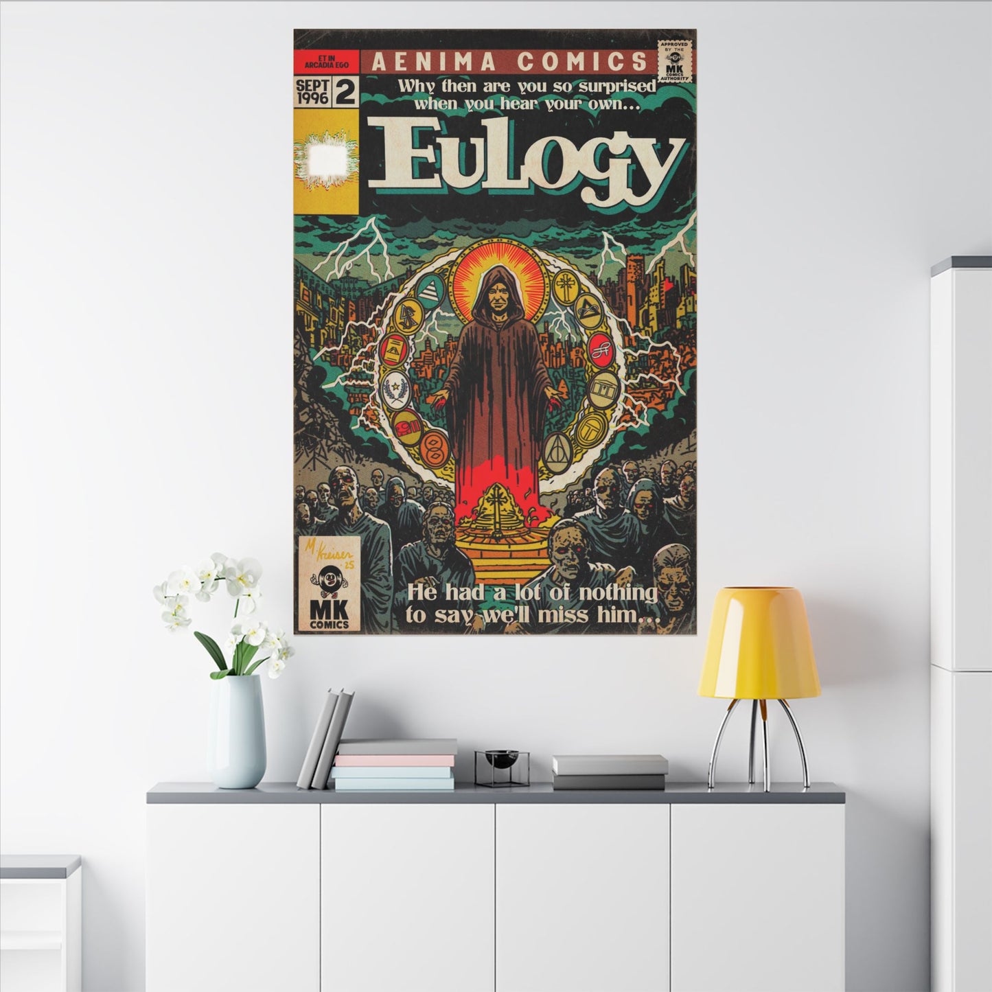 Eulogy - Matte Canvas, Stretched, 0.75" (Multi-Size)