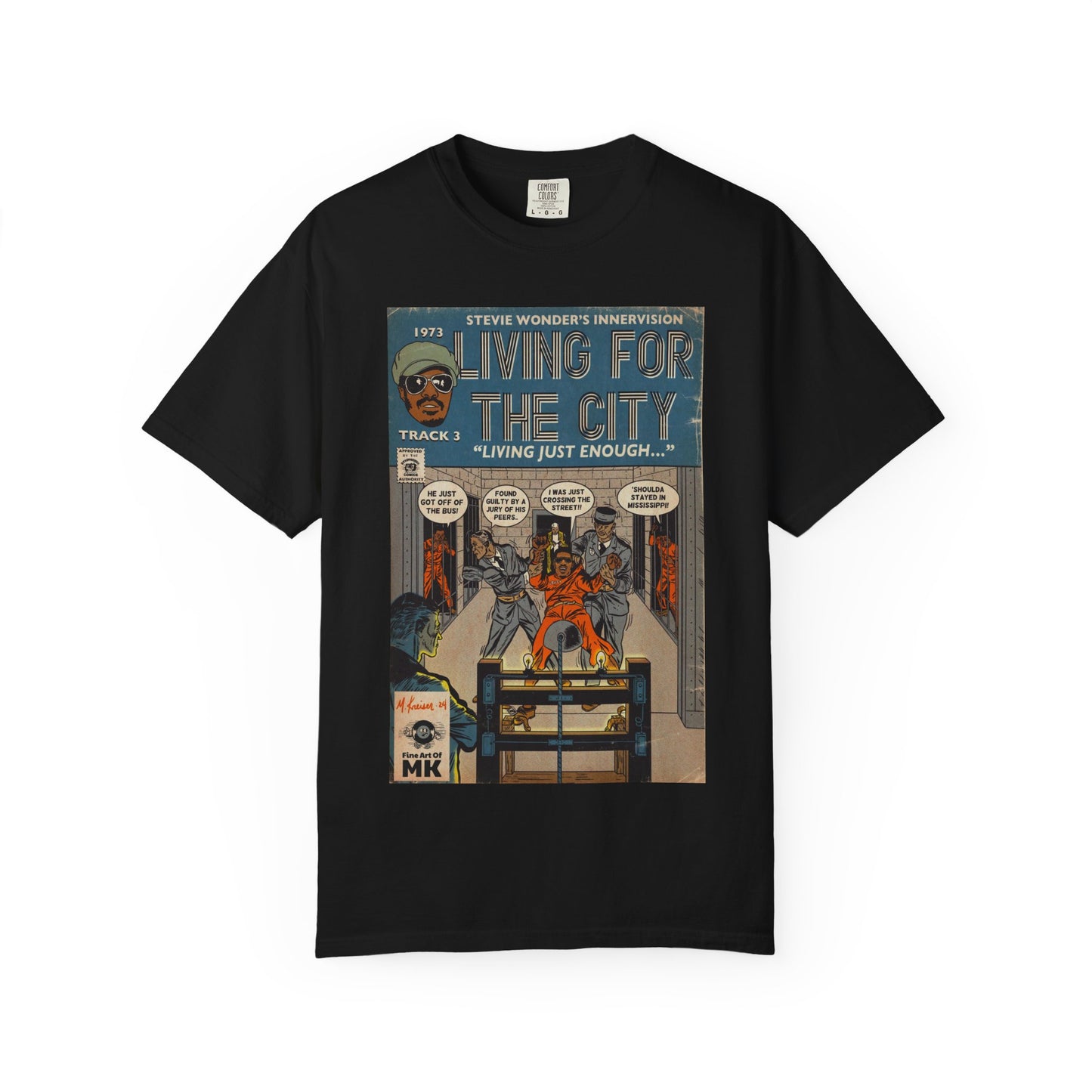 Living For The City - Unisex Comfort Colors T-shirt